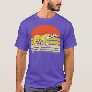 T-shirt Retro Vintage Leopard Gecko Amoureux des animaux G