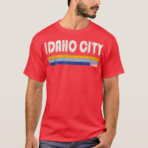 T-shirt Retro Vintage les années 70 80s Style Idaho City I