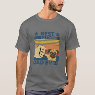 T-shirt Retro Vintage Meilleur Carlin Papa Jamais Aver Chi