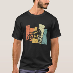 T-shirt Retro Vintage Motocross Dirt Moto Moto Offre