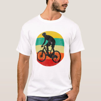 T-shirt Retro Vintage Mountain Bike