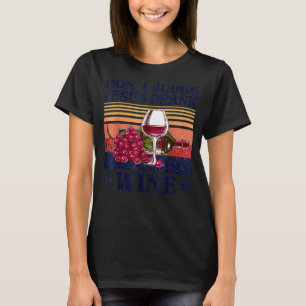 T-shirt Retro Vintage Ne juge pas Jésus Boire Vin Dieu