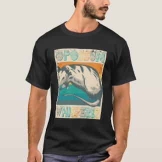 T-shirt Rétro Vintage Opossum Hommes Femmes Enfants Garçon