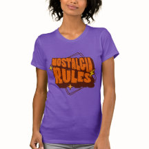 T-shirt Rétro Vintage Règles