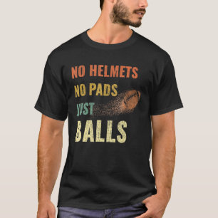 T-shirt Retro Vintage Rugby Just Balls Players