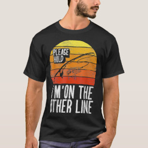 T-shirt Retro Vintage S'il vous plaît tenir je suis sur un