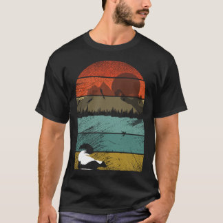 T-shirt Retro vintage Skunk  and cute animal