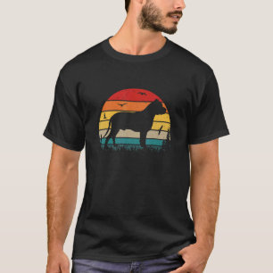 T-shirt Retro Vintage Staffy Amstaff American Staffordshir