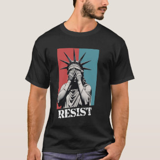 T-shirt Retro Vintage Statue of Liberty 2025 Resist