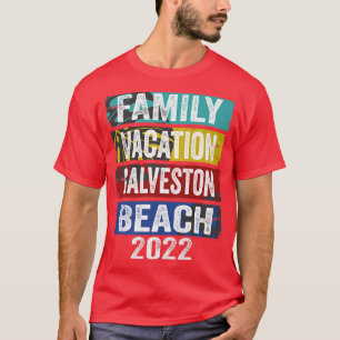 T-shirt Retro Vintage vacances en famille 2022 Thés Galves