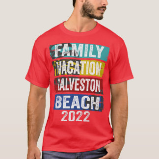 T-shirt Retro Vintage vacances en famille 2022 Thés Galves