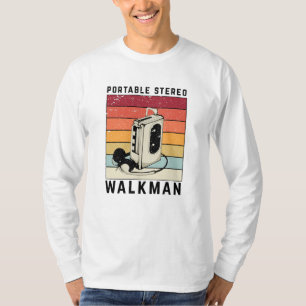 T-shirt Rétro Walkman Music