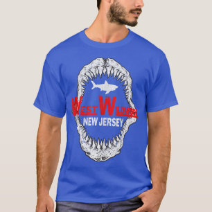 T-shirt Retro West Wildwood New Jersey Dents Vintages de r