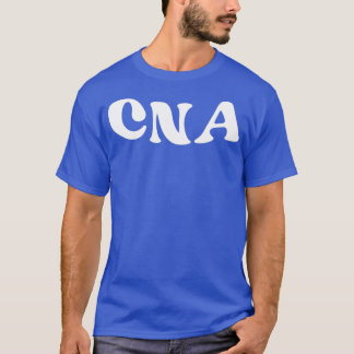 T-shirt Retro White CNA Infirmière Assistant CNA Nurs Cert