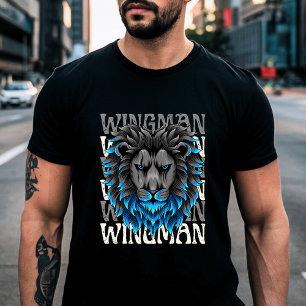 T-Shirt Retro Wingman – Les Frères Sont Là Pour To