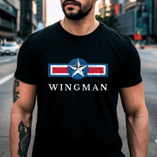 T-shirt Retro Wingman Vintage