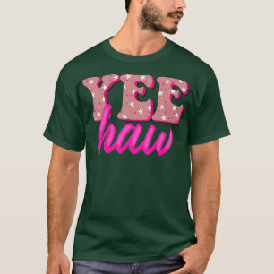 T-shirt Retro Yee Haw Howdy Rodeo Western Pays Sud