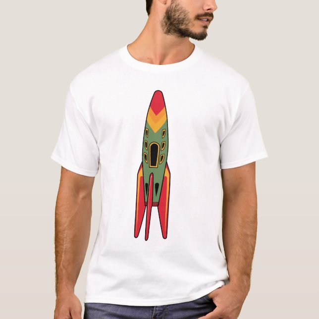 T-shirt Rétrofusée - couleur (Devant)
