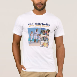 T-shirt Retrouvailles familiales de collection de 4 photos