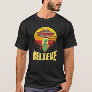 T-shirt Rétroviseur d'objets volants non identifiés Ufo Al