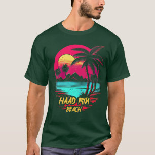 T-shirt Retrowave Beach Haad Rin Beach