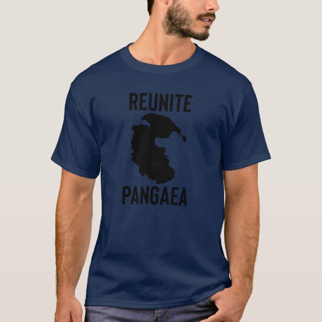 T-shirt réunifier la pangée (Devant)