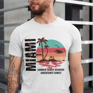 T-shirt Réunion de famille Croisière personnalisée Vacance