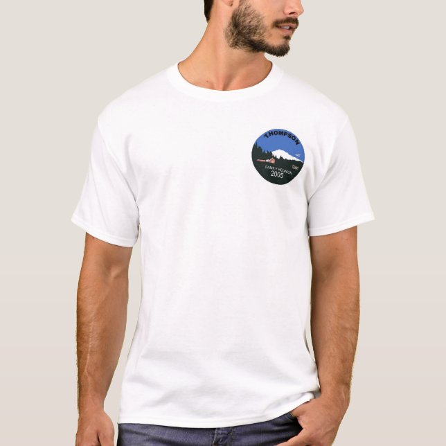 T-SHIRT RÉUNION DE FAMILLE DE THOMPSON (Devant)