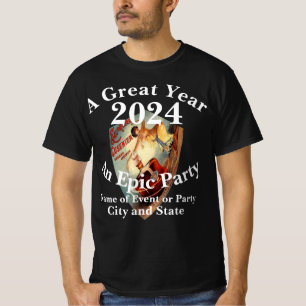 T-shirt Réunion de lycée Anniversaire Vacances 2024