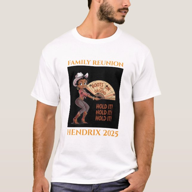 T-shirt réunion familiale (Devant)