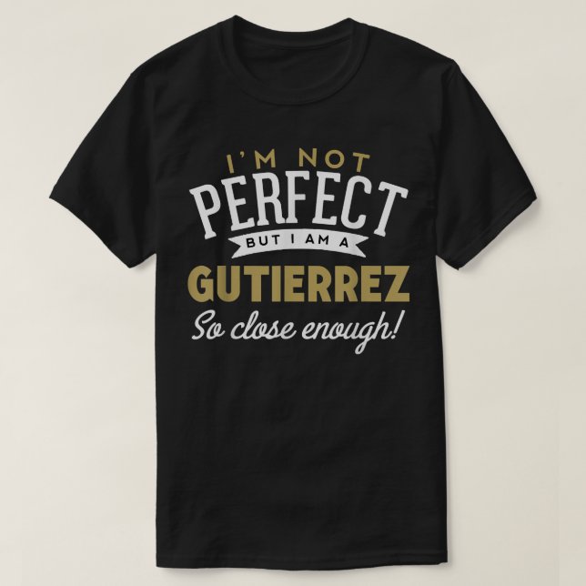 T-shirt Réunion familiale de Gutierrez (Design devant)