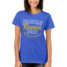 T-shirt Reunion familiale Personnalisé et Customis