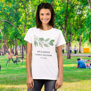 T-shirt Réunion familiale personnalisée
