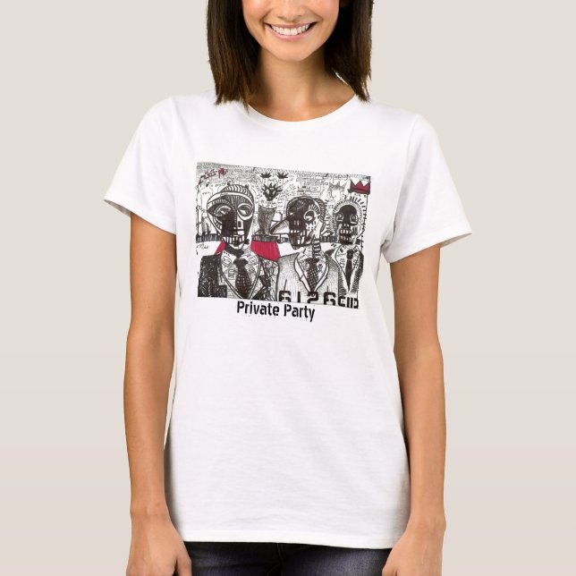 T-shirt Réunion intime (Devant)