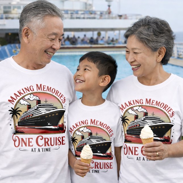 T-shirt Reunion Making Memories Cruise (Matching Cruise Shirts for the whole group)