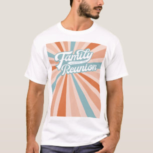 T-shirt Réunion super Famille Rétro