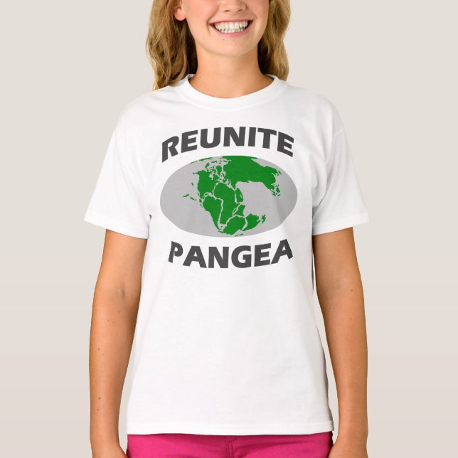 T-shirt Réunir Pangea (Devant)