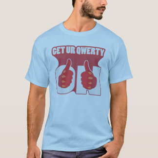 T-SHIRT RÉUSSISSEZ UR QWERTY