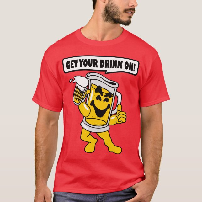T-SHIRT RÉUSSISSEZ VOTRE BOISSON (Devant)