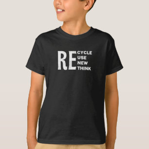 T-shirt Réutiliser la réutiliser la réutiliser repenser