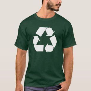 T-shirt Réutilisez la chemise foncée de base