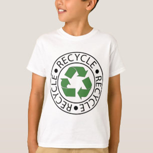 T-shirt Réutilisez le logo vert de Ceter