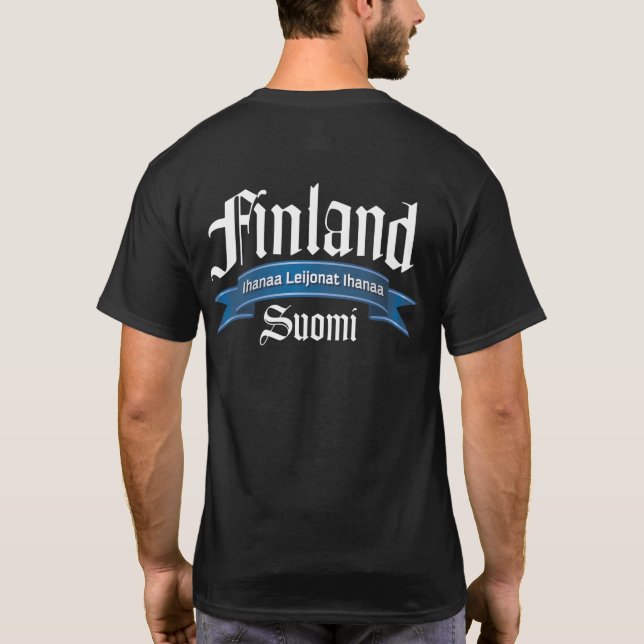 T-shirt Rev Back de la Finlande Ihanaa Leijonat (Dos)