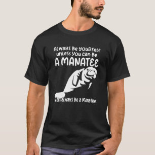 T-shirt rêvant de lamantins vache marine créature océaniqu