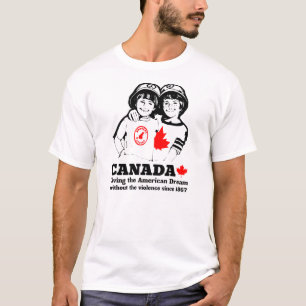 T-shirt Rêve canadien - chemise drôle de jour du Canada