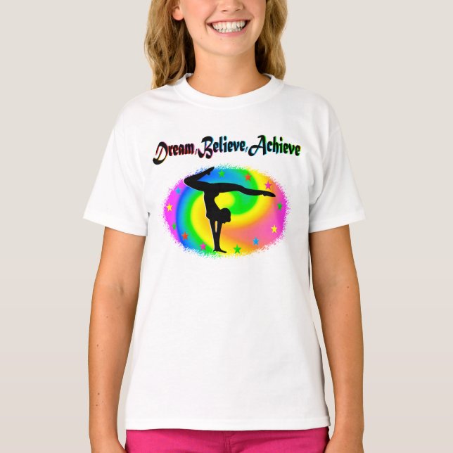 T-SHIRT RÊVE, CROYEZ ET ACCOMPAGNEZ LA CONCEPTION DE GYMNA (Devant)