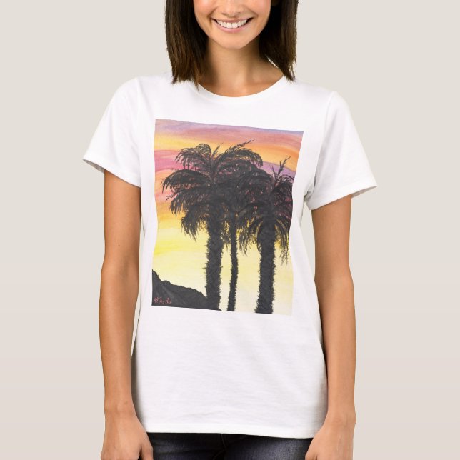 T-shirt "Rêve du désert" Chemise par All Joy Art (Devant)
