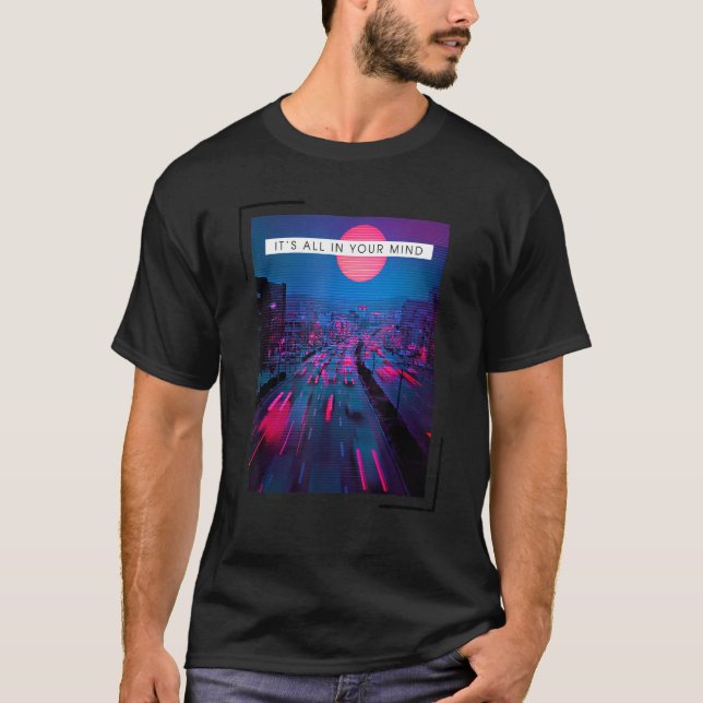 T-shirt Rêve émotionnel Vaporwave Style esthétique (Devant)