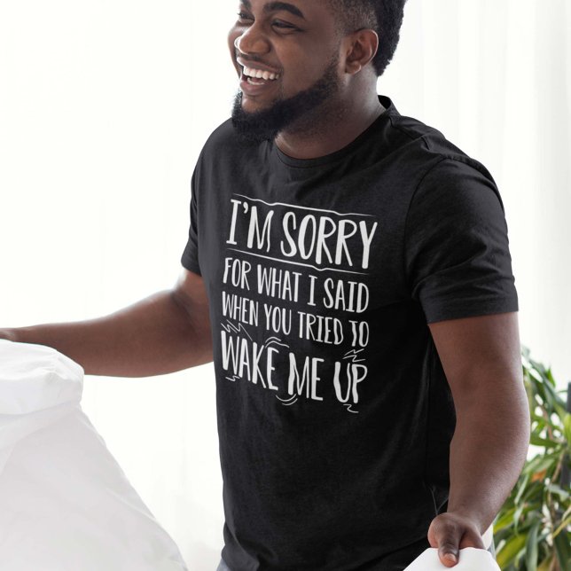 T-shirt Réveille-moi (Créateur téléchargé)