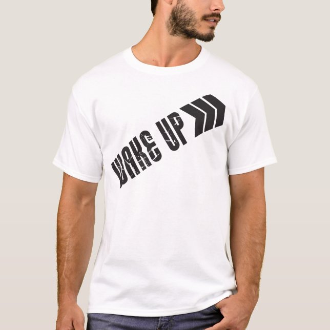 T-shirt Réveillez - la chemise légère (Devant)